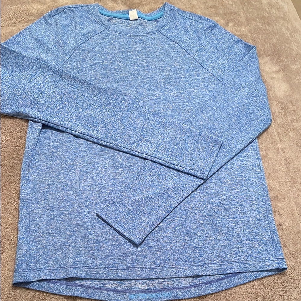lululemon Blue Long Sleeve Tee